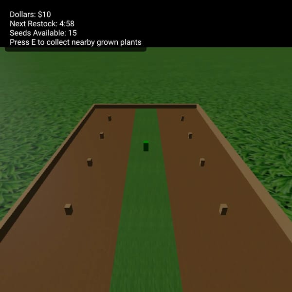 Grow a garden Websim Edition