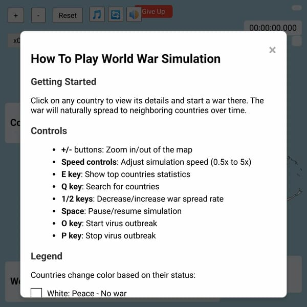  World War Simulation