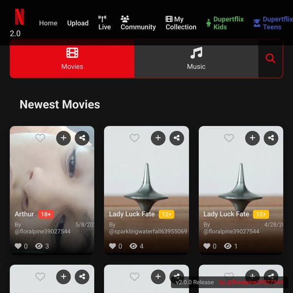 Dupertflix 2.0