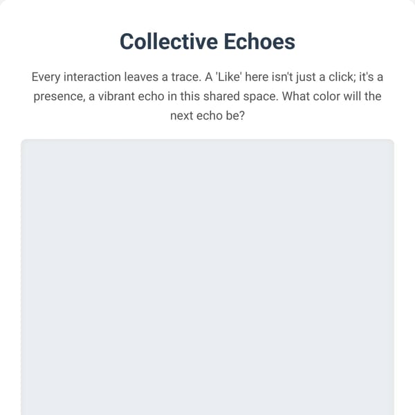Collective Echoes