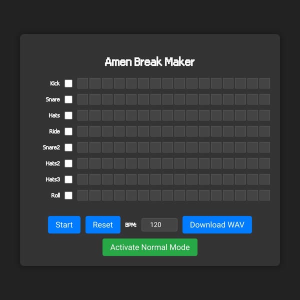 Amen Break Maker