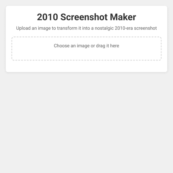 2010 Screenshot Maker