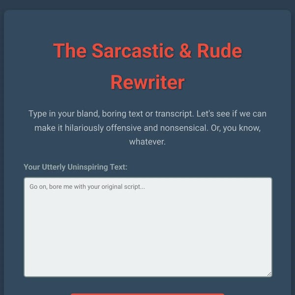 Rude Rewrite Comedy Central