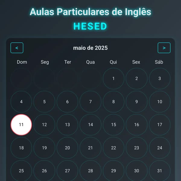 Aulas Particulares de Inglês