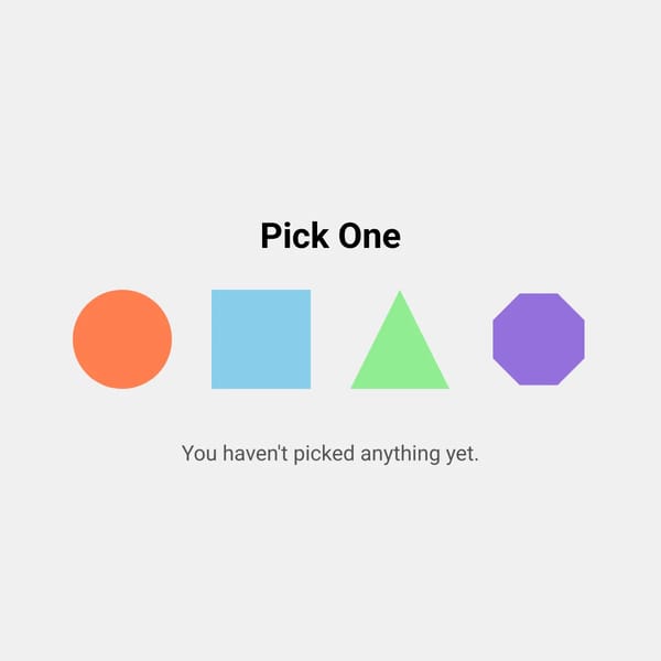 Pick One