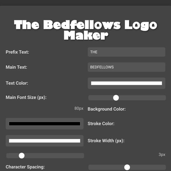 The Bedfellows Logo Maker