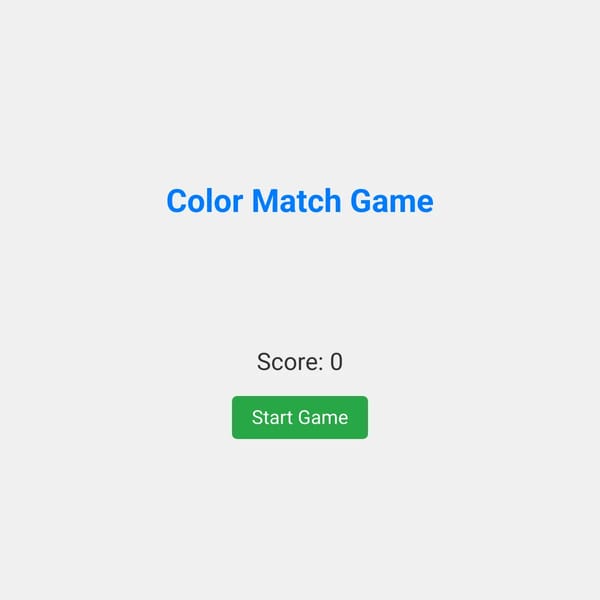 Color Match Game