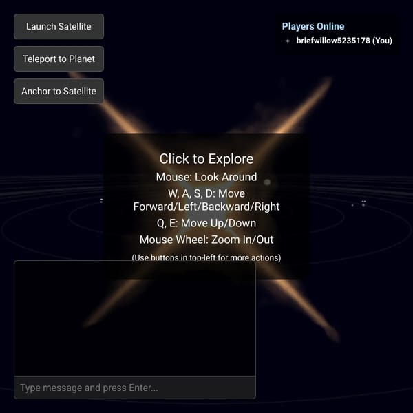 3D Solar System Explorer