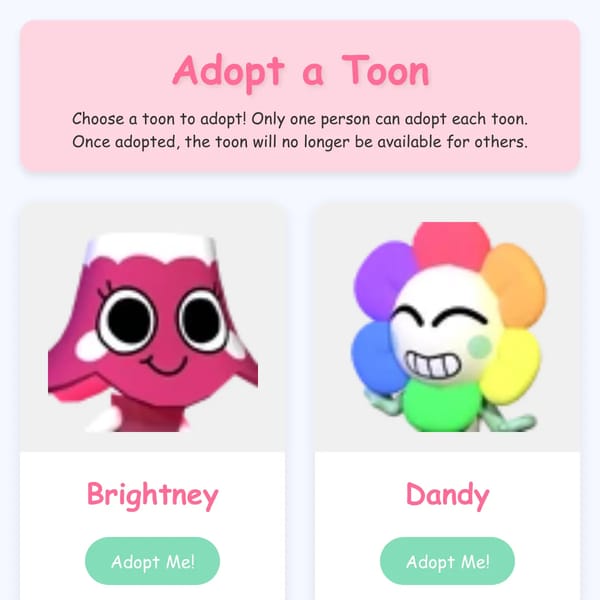 adopt a toon