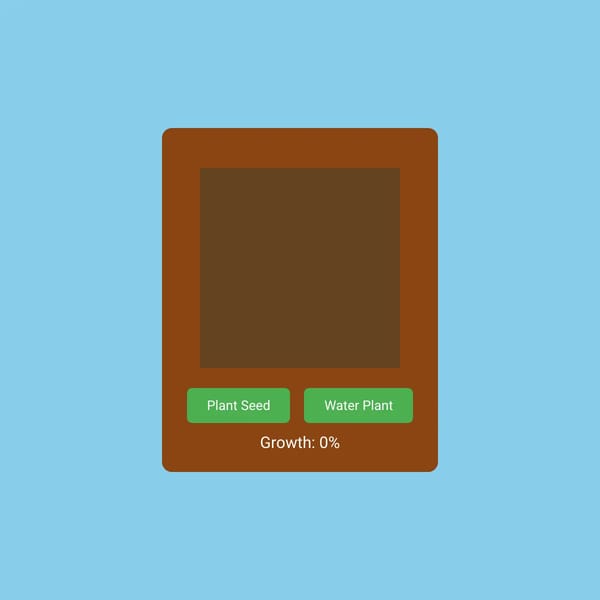 Garden Growing Game