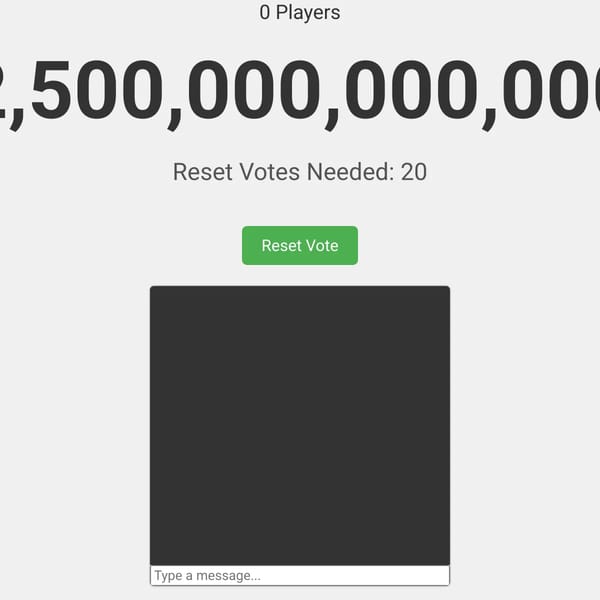 Mega Countdown 2.5 trillion 