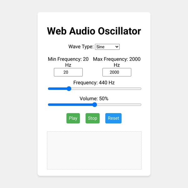Audio Oscillator