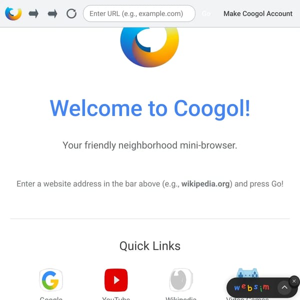 Coogol Browser