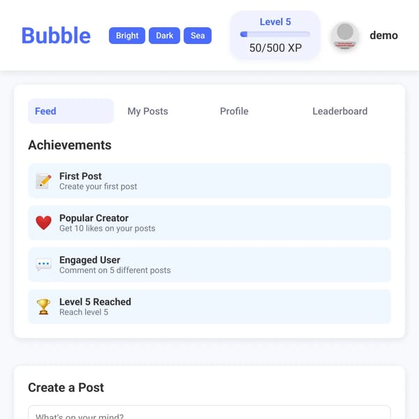 Bubble - Social Media [V1.2]