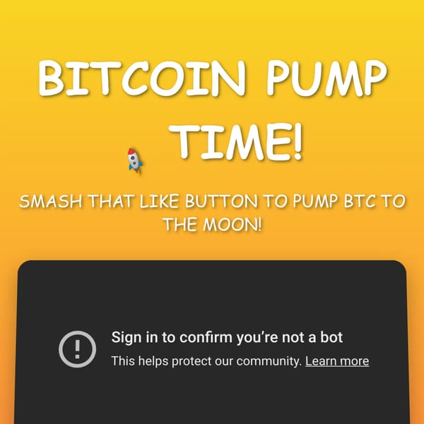 BITCOIN PUMP SITE - SMASH THAT LIKE!