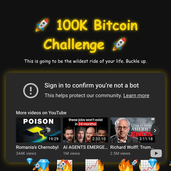 100K Bitcoin Challenge