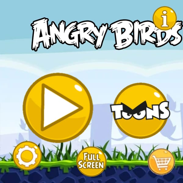 Angry Birds Main Menu Recreation