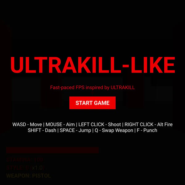 ULTRAKILL-like Game