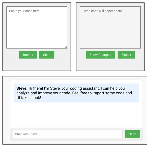 Steve - Code Helper