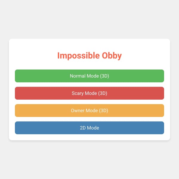 Impossible Obby