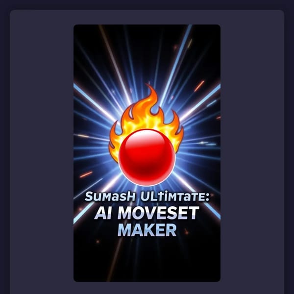 Smash Bros Moveset Maker