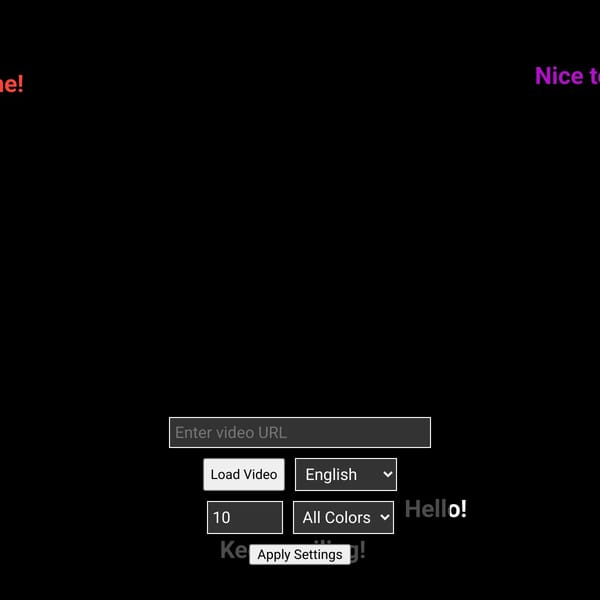 AI Danmaku Chat
