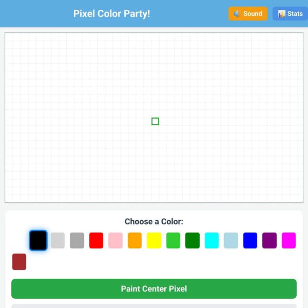 Pixel Color Party!
