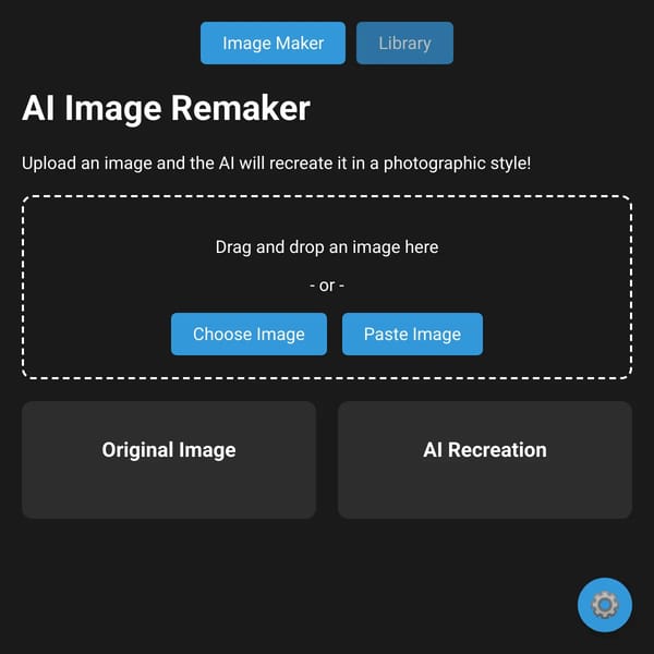 AI Image Remaker (photographic style only)