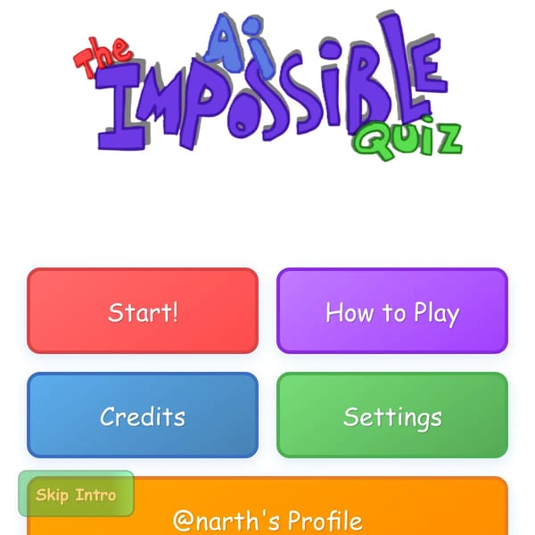 The AI Impossible Quiz