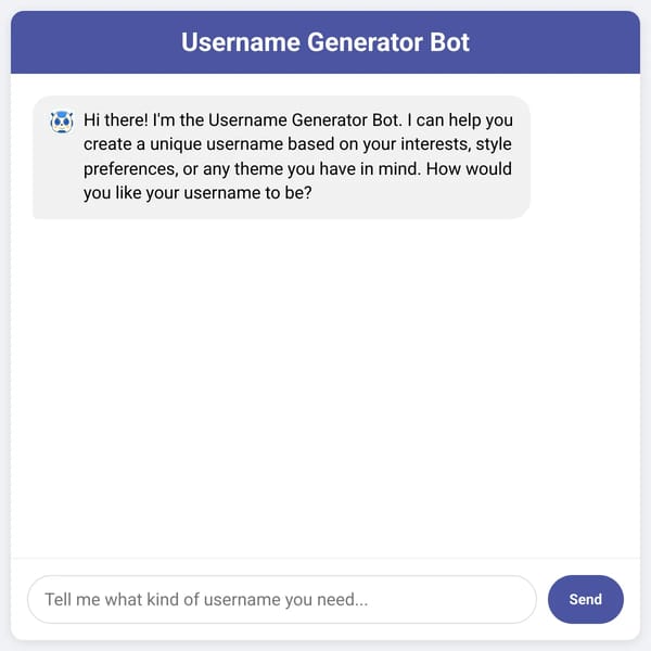 Username Generator Bot