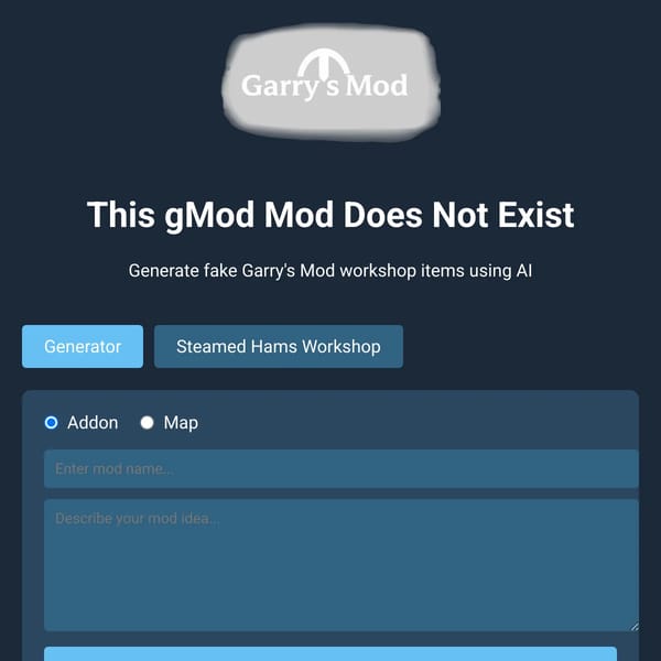 This gMod Mod Does Not Exist