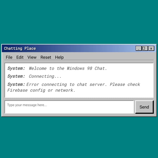 Windows 98 Chat