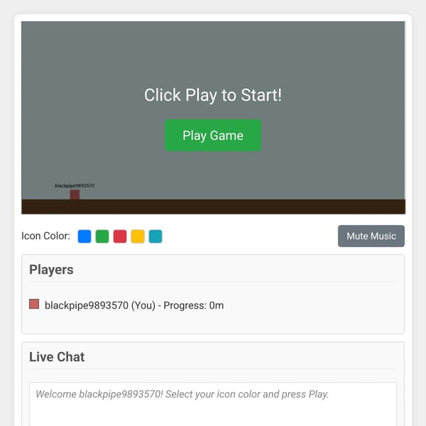 Multiplayer Dash & Chat