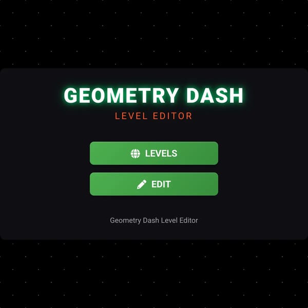 Geometry Dash Level Creator