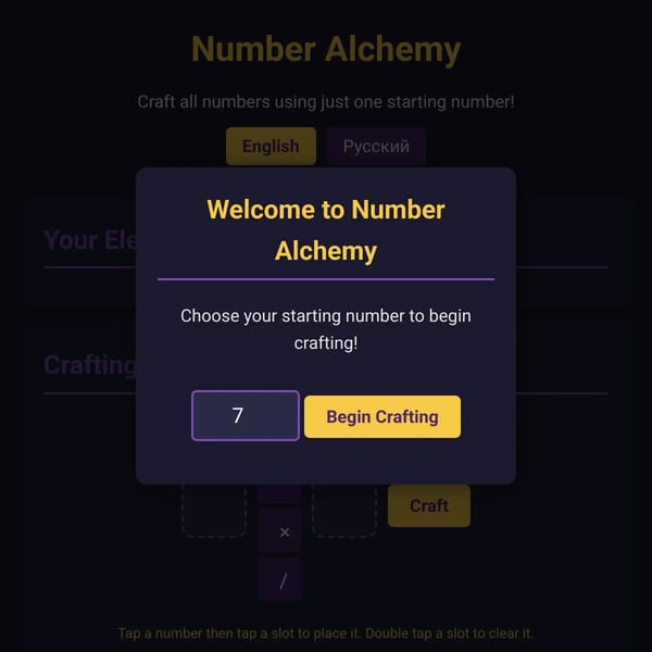 Number Alchemy