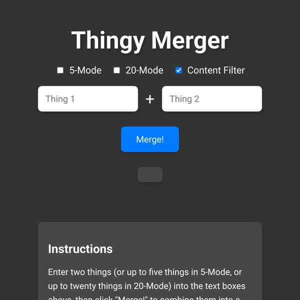 Thingy Merger