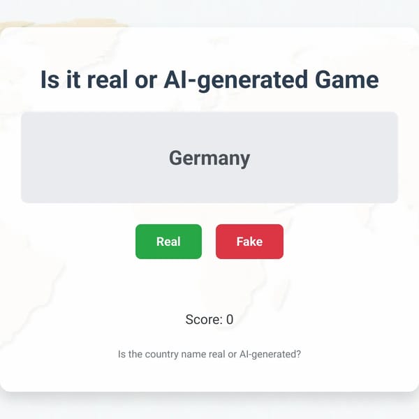 It is Real or AI-Generated