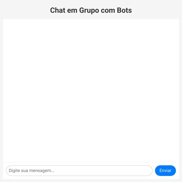 Chat em Grupo com Bots
