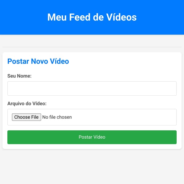Vídeo Feed