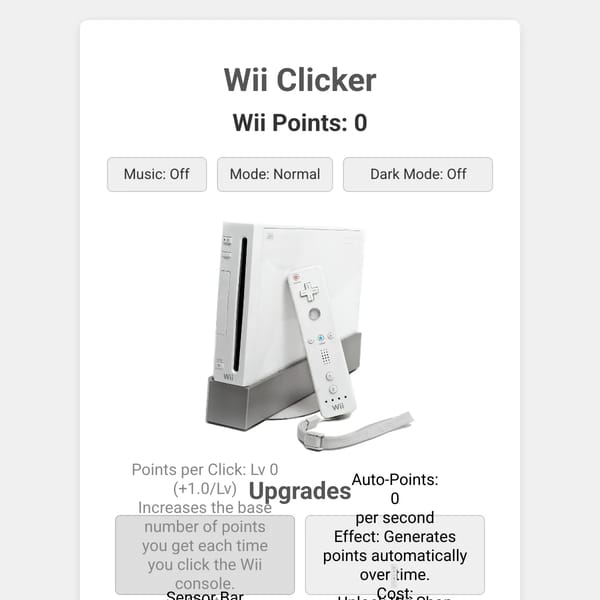 Wii Clicker