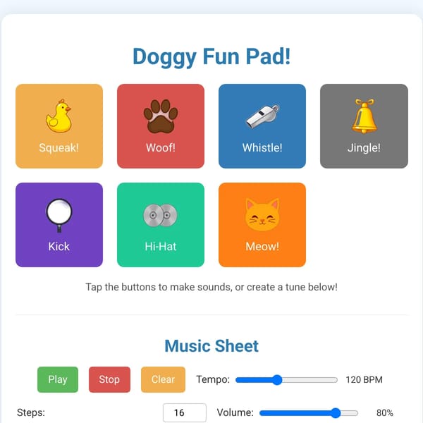 Doggy Fun Pad