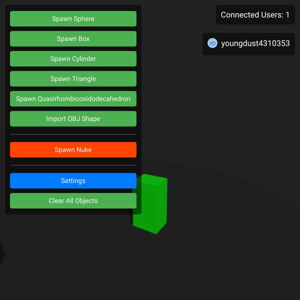 3D Multiplayer Physics Lab