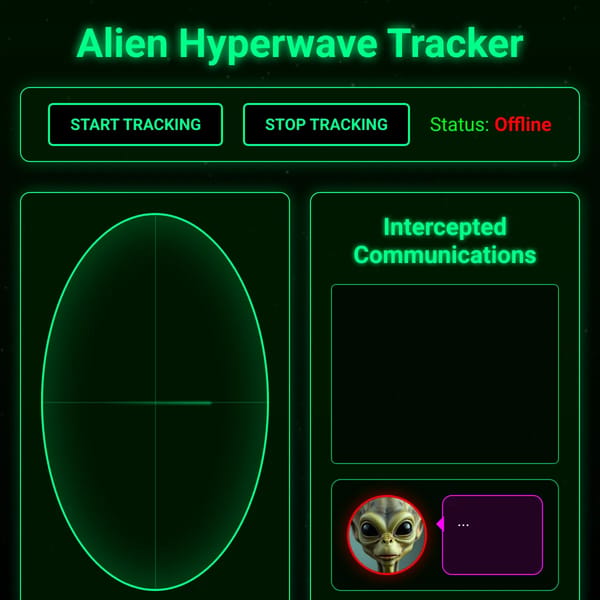 Alien Hyperwave Tracker
