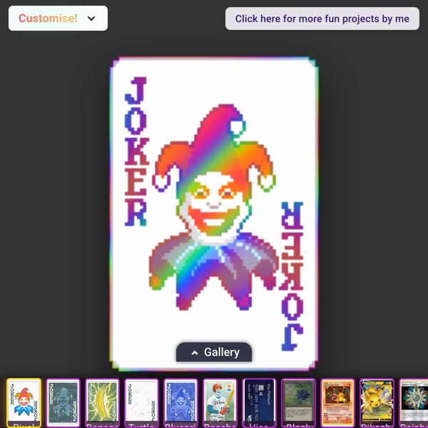Playing Card Creator