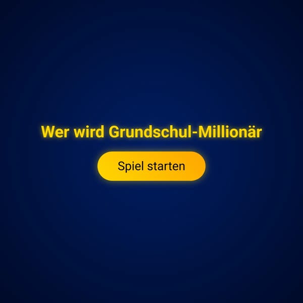 Wer wird Grundschul-Millionär