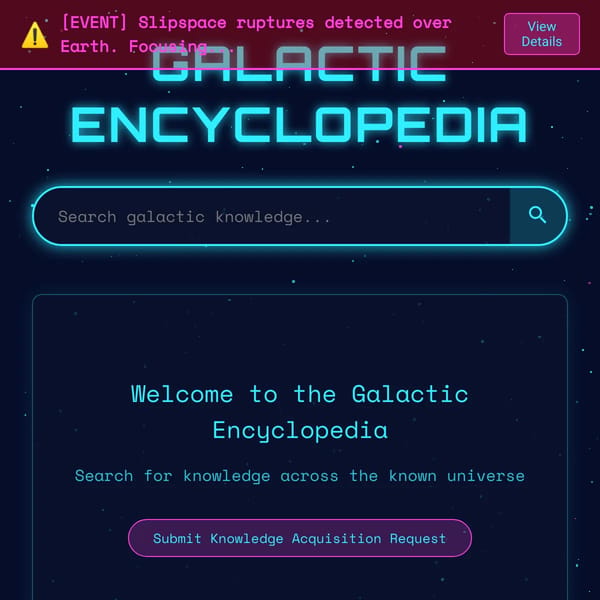 Xenocyk - Alien wikipedia fiction project