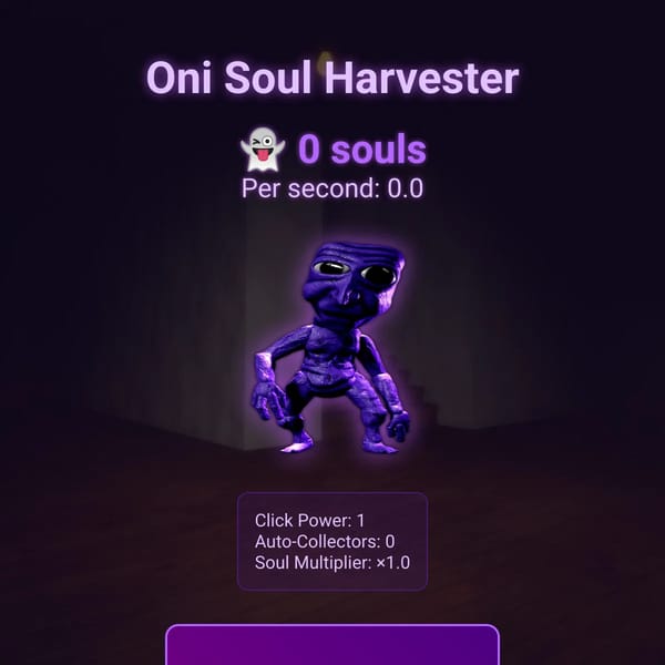 Oni Clicker