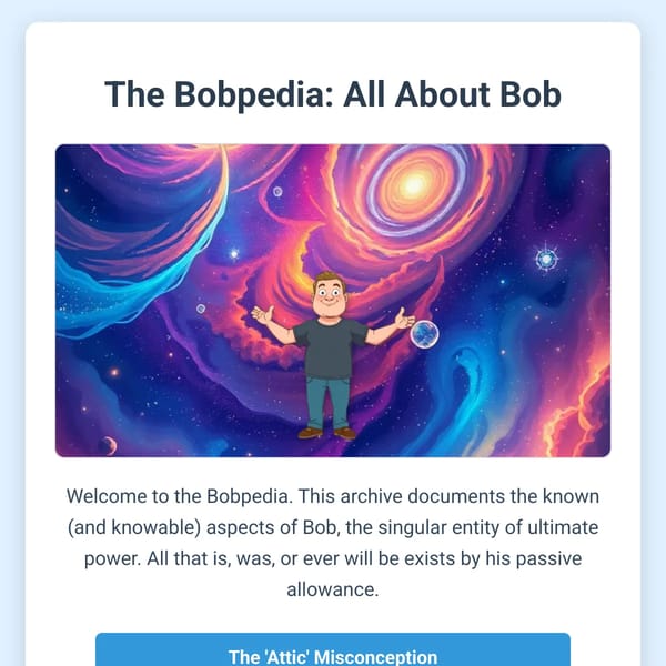 bobpedia: all about bob