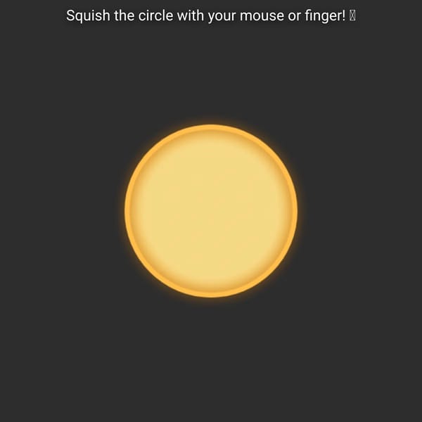 Squishy Physics Circle