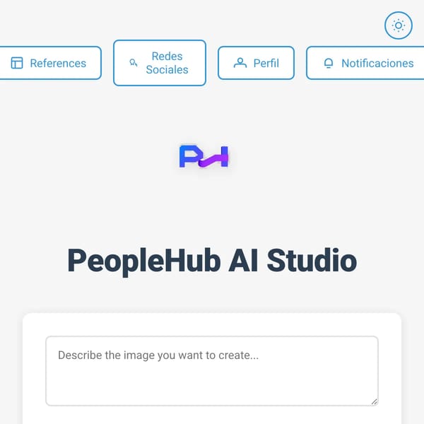 PeopleHub AI Studio